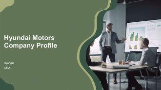 Hyundai Motors Company Profile PPT Template AT