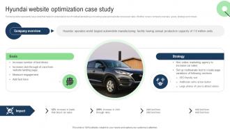 Hyundai Website Optimization Sales Improvement Strategies For Ecommerce Website