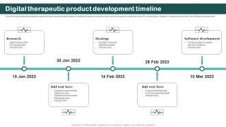 I161 Digital Therapeutic Product Development Timeline Digital Therapeutics Regulatory