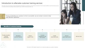 I2 Introduction To Aftersales Customer Training Services Conducting Successful Customer