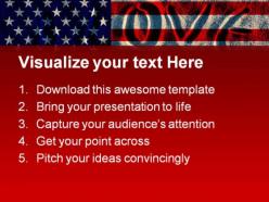 I love americana powerpoint templates and powerpoint backgrounds 0811