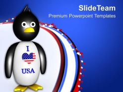 I love united states of america powerpoint templates ppt themes and graphics 0713