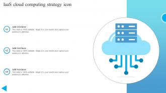IaaS Cloud Computing Strategy Icon