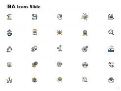 Iba icons slide vision ppt powerpoint presentation diagram ppt