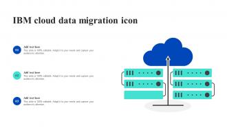 IBM Cloud Data Migration Icon