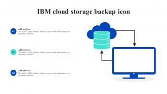 IBM Cloud Storage Backup Icon