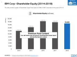 Ibm corp shareholder equity 2014-2018