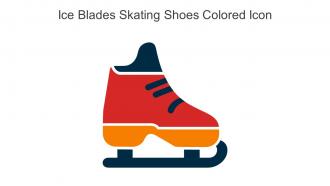 Ice Blades Skating Shoes Colored Icon In Powerpoint Pptx Png And Editable Eps Format