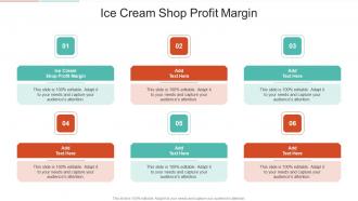 Ice Cream Shop Profit Margin In Powerpoint And Google Slides Cpb