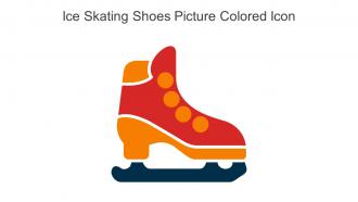 Ice Skating Shoes Picture Colored Icon In Powerpoint Pptx Png And Editable Eps Format