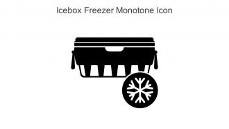Icebox Freezer Monotone Icon In Powerpoint Pptx Png And Editable Eps Format