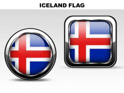 Iceland country powerpoint flags