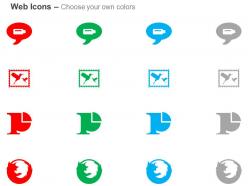 Ichat mail powerpoint firefox ppt icons graphics