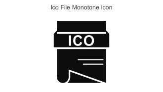 Ico File Monotone Icon In Powerpoint Pptx Png And Editable Eps Format