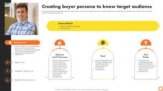 Ico Success Strategies Creating Buyer Persona To Know Target Audience BCT SS V