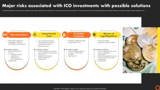 Ico Success Strategies Major Risks Associated With Ico Investments With Possible Solutions BCT SS V