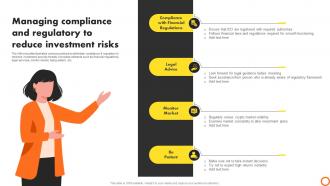 Ico Success Strategies Managing Compliance And Regulatory To Reduce Investment Risks BCT SS V