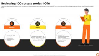 Ico Success Strategies Reviewing Ico Success Stories Iota BCT SS V