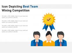 Icon depicting best team wining competition
