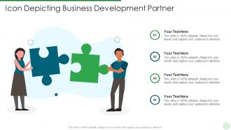 Icon depicting business development partner