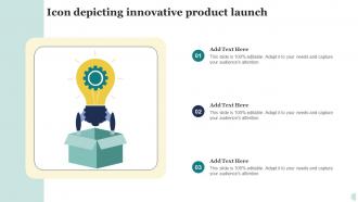 Icon Depicting Innovative Product Launch