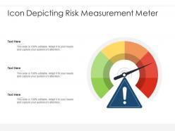 Icon Depicting Risk Measurement Meter