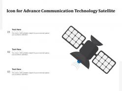 Icon For Advance Communication Technology Satellite
