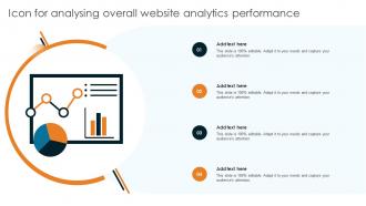 Icon For Analysing Overall Website Analytics Performance