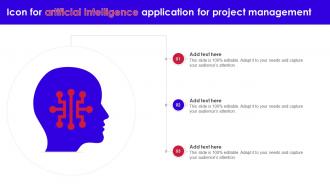 Icon For Artificial Intelligence Application For Project Management