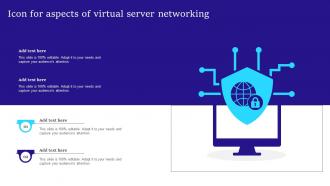 Icon For Aspects Of Virtual Server Networking
