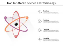 Icon for atomic science and technology
