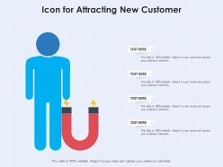 Icon For Attracting New Customer