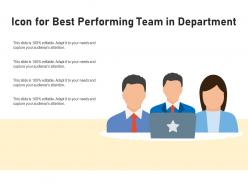 Icon for best performing team in department