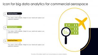 Icon For Big Data Analytics For Commercial Aerospace