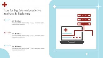Icon For Big Data And Predictive Analytics In Healthcare
