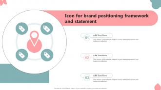 Icon For Brand Positioning Framework And Statement