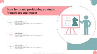 Icon For Brand Positioning Strategic Framework And Model