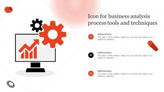 Icon For Business Analysis Process Tools And Techniques