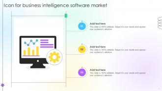 Icon For Business Intelligence Software Market