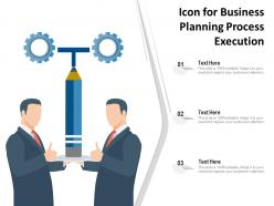 Icon for business planning process execution