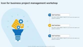 Icon For Business Project Management Workshop
