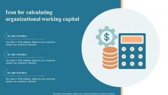 Icon For Calculating Organizational Working Capital