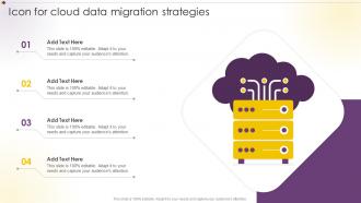 Icon For Cloud Data Migration Strategies