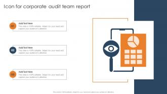 Icon For Corporate Audit Team Report
