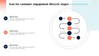 Icon For Customer Engagement Lifecycle Stages