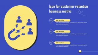 Icon For Customer Retention Business Metric