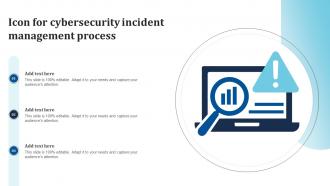 Icon For Cybersecurity Incident Management Process