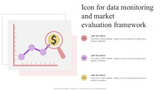 Icon For Data Monitoring And Market Evaluation Framework