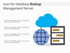 Icon for database backup management server