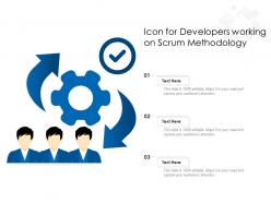 Icon for developers working on scrum methodology